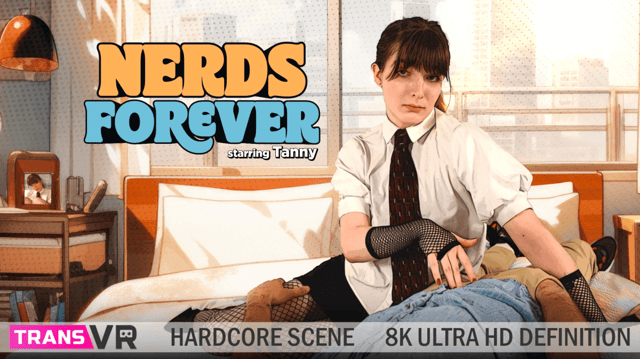 Tanny performs a blowjob and handjob in a POV VR scene featuring anal sex and 180 degree views.