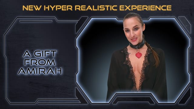 Amirah Adara performs a solo passthrough role play in a VR video by BRAINDANCE VR featuring adult content and dirty talk.