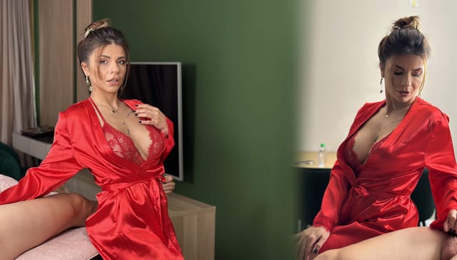 Alexa Creed receives a massage and oral sex in a VR POV setting with close-up details and 60fps playback.