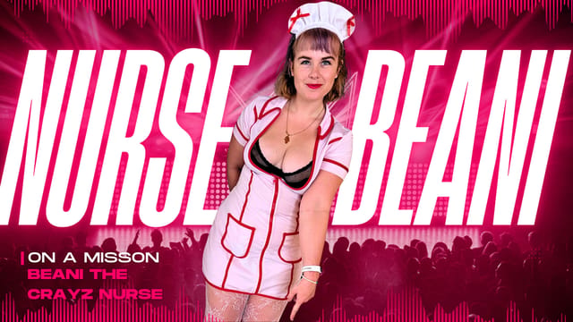 OshiriBean plays a nurse performing vaginal sex and oral services in a POV VR role play scene produced by April Movie Productions.