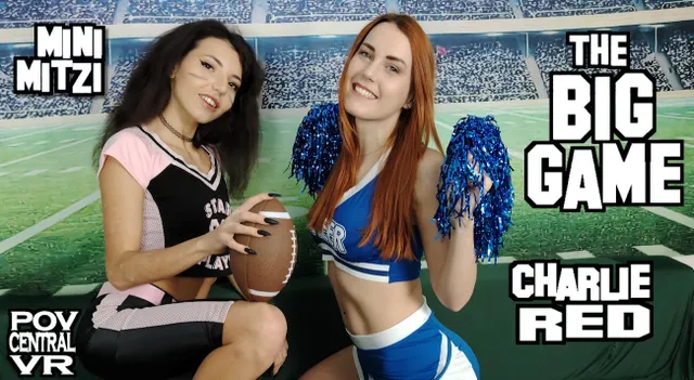 Charlie Red and Mini Mitzi: The Big Game — Mitzi X VR porn scene