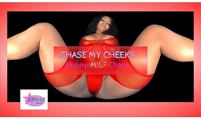 Brunette model Chase in lingerie teases in Ebony VR Solos non POV passthrough 6K video