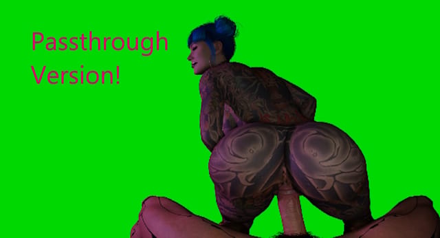 Cheri Nowlin twerking at Clouds Nightclub in a Cyberpunk 2077 parody VR passthrough video