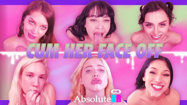 Cum Her Face Off