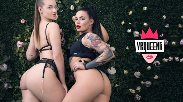 Liona Rex and Diana VRQueens twerk in softcore music video for VR Queens in 60fps non-pov 8K resolution.