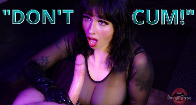 Brunette Darya Jane performs an edging blowjob in a POV adult VR video with 60 FPS and 8K resolution.