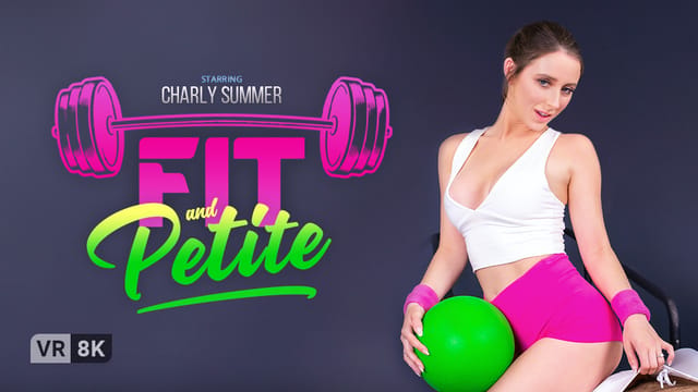 Charly Summer performs a POV blowjob in a 4K VR scene recorded at 60 FPS for VR Bangers