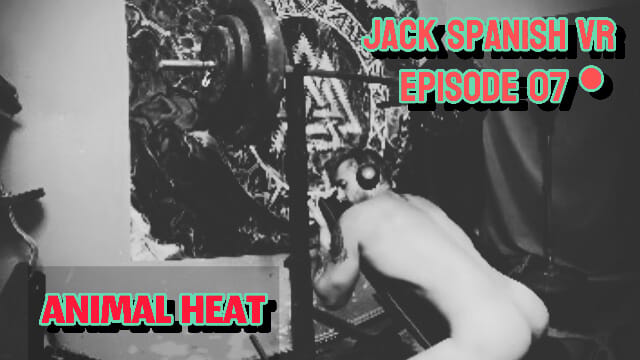 JackSpanish performs solo fitness exercises in a non-POV gay adult VR video by Jack Spanish VR.