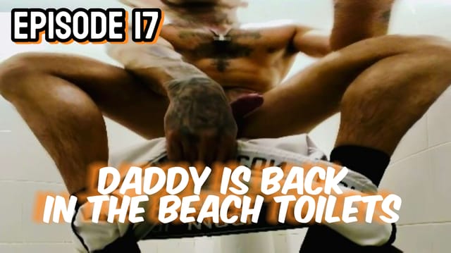 Jack Spanish performs a solo handjob in a public restroom setting for Jack Spanish VR featuring 180 degree non POV adult content.