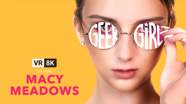 Macy Meadows performs a POV blowjob in 4K VR with 180 degree passthrough views at 60 frames per second