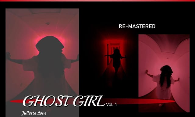Juliette Love performs a solo solo scene in a Halloween setting with a butt plug, filmed in 6K resolution by Ebony VR Solos.