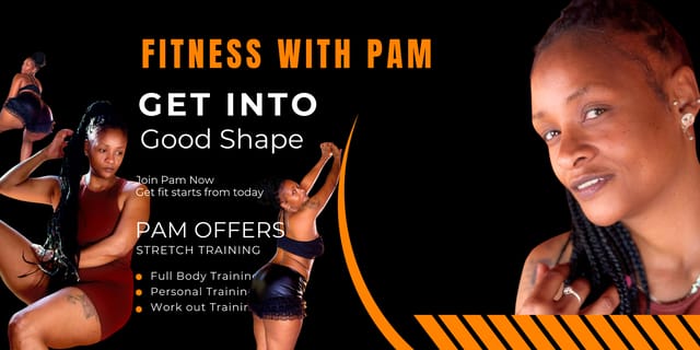 Pam performs oral and vaginal sex in a gym setting during a VR fitness workout video
