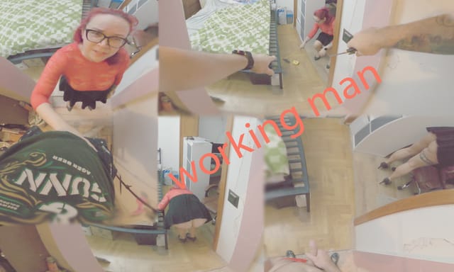 Vexxy Bliss performs a POV blowjob and handjob with red hair in a 6K VR VR video thumbnail.