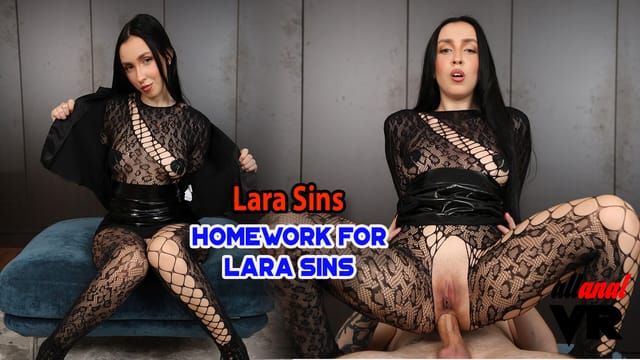 Lara Sins performs anal and 69 acts in a close up POV VR scene filmed in 4K quality