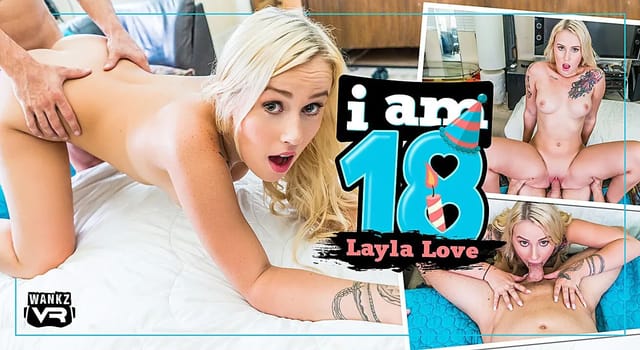 Layla Love performs a blowjob and vaginal sex in a POV VR scene produced by WANKZVR in digitally remastered 8K quality