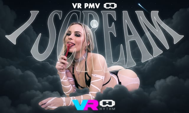 Penelope Kay, Brenna McKenna, and Lily Larimar perform oral sex in a compilation VR POV video with 60 FPS and big breasts.