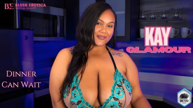 Kay Glamour performs a solo VR performance in a close up POV shot filmed in 60 frames per second for BlushErotica