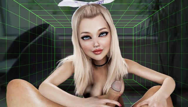 Kenzie receives an anal reward in a BrilliantVR passthrough POV scene featuring a close up blowjob with medium tits in 8K resolution