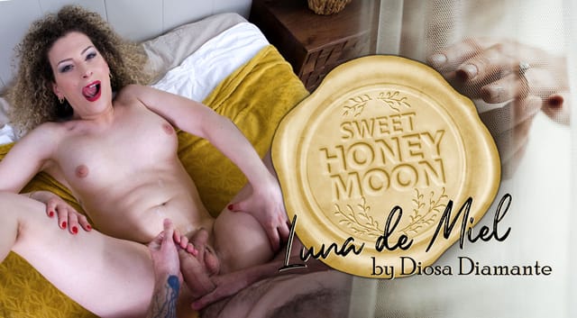 [Trans] Luna de Miel — Diosa Diamante VR porn scene