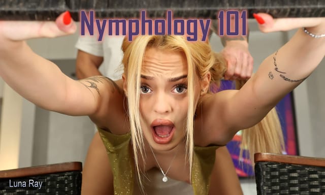 Luna Ray performs vaginal sex and a blowjob in a close up non POV adult VR scene by immerSex