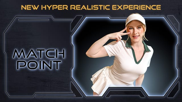 Melody Marks plays solo in a passthrough VR roleplay scene filmed in first person view with mixed reality effects