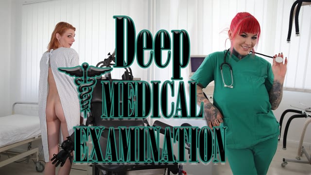 Redhead Mia Mag Mehr undergoes a medical role play examination in this SkyHighVR POV adult VR video featuring 60 FPS gameplay.