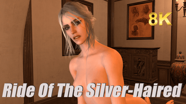 Silver-haired woman in fantasy attire is penetrated in a forest setting during this 8K VR POV scene by SwitchViewVR