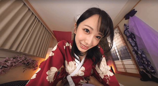 Mizuki Yayoi gets her skirt lifted for a POV cunny licking and tits fuck in 60fps VR with secret cum