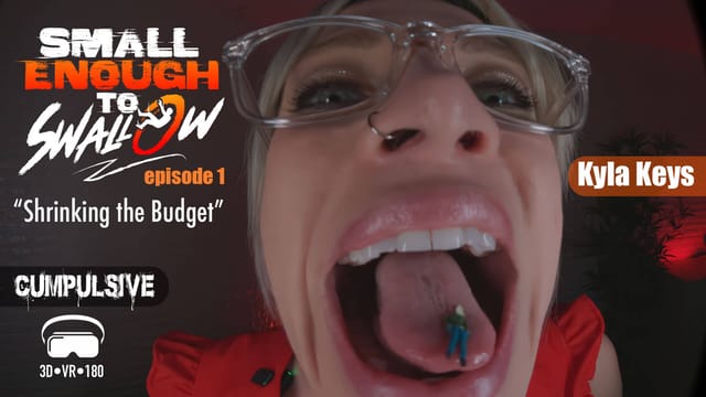 Kyla Keys appears in a horror adult VR production with medium breasts, featuring close up shots in a non POV format