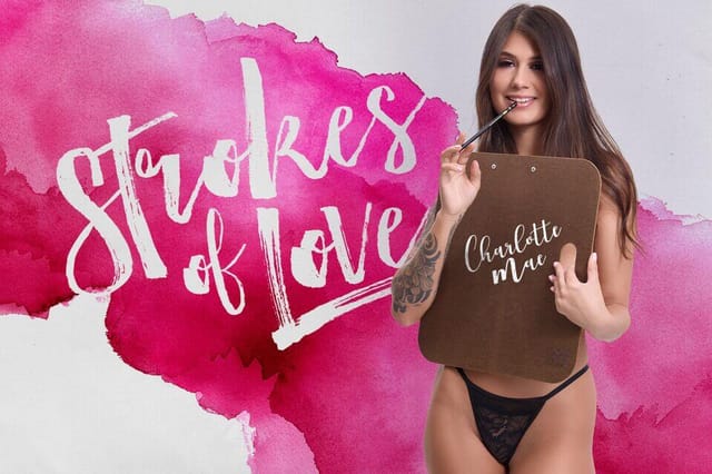 Charlotte Mae performs vaginal sex and a blowjob in this 55 minute BadoinkVR close up POV adult video