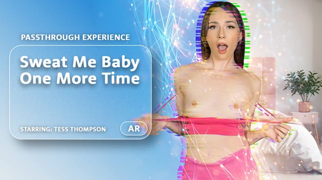 Tess Thompson performs close up vaginal sex and blowjobs in this AR Porn passthrough VR video filmed in 8K resolution.