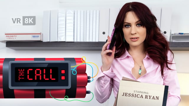 Redhead Jessica Ryan performs a POV blowjob in 4K VR with 60 FPS smoothness for VR Bangers premium content.