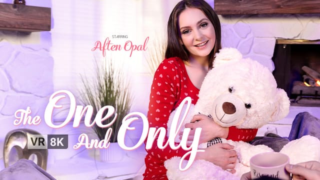 Aften Opal performs a POV blowjob in a VR Bangers 4K 60fps production.