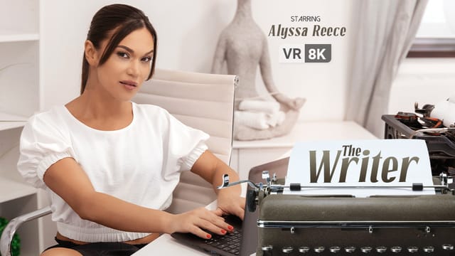 Alyssa Reece performs a POV blowjob in a VR Bangers production featuring 60 FPS European adult content and premium quality visuals.