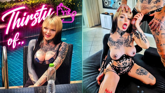 Maddison Ink gets a casting couch fuck in this hardcore POV VR video featuring vaginal sex and blowjobs