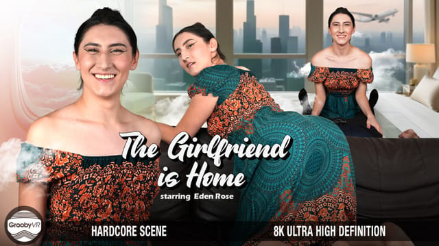 [Trans] The Girlfriend Is Home — Eden Rose TS VR porn scene