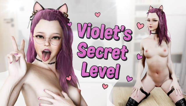Violet’s Secret Level — Violet - BrilliantVR VR porn scene