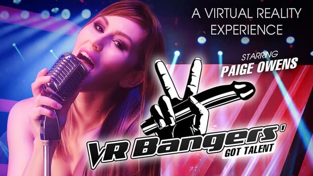 Paige Owens performs a POV blowjob in VR Bangers Got Talent, featuring 6K resolution and 60 FPS premium adult VR content.