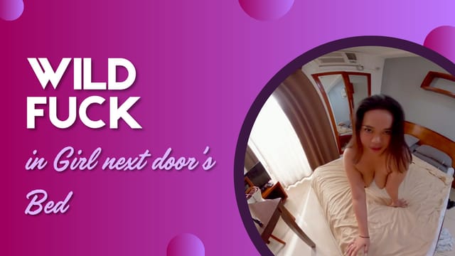 Blonde brunette woman receiving a POV blowjob in bed from a wall street banker in 6k resolution vr video.