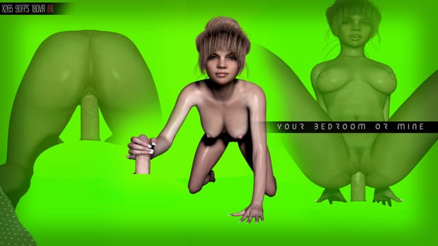 POV passthrough VR scene featuring a couple engaging in vaginal intercourse within a bedroom setting, filmed in 8K resolution.