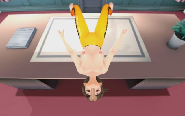 Tracer performs a POV blowjob in 4K 60 FPS VR anime parody by Lewd FRAGGY with no listed model