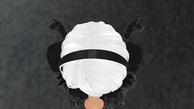 Nier Automata - 2B Sensual BJ Lewd FRAGGY HentaiGirl — photo 5