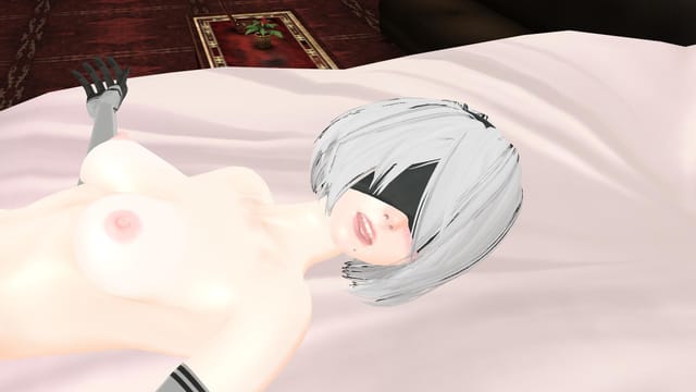 Nier Automata - 2B Pleasure Lewd FRAGGY Hentaigirl — photo 3