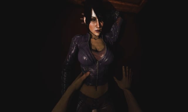Morrigan Is Wearing Full Leather Just For You DarkDreams cgigirl virtualreality — photo 4