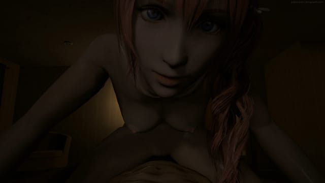 Serah rides cowgirl in a VR scene featuring 4K resolution and 180-degree immersive angles for adult entertainment.