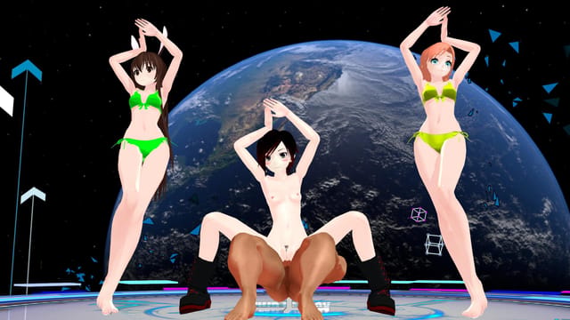 RWBY character dances in a room during a 4K VR POV hentai scene filmed by Lewd FRAGGY