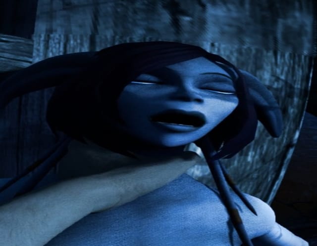 This Dranei's All Choked Up CGI Girl DarkDreams — photo 1