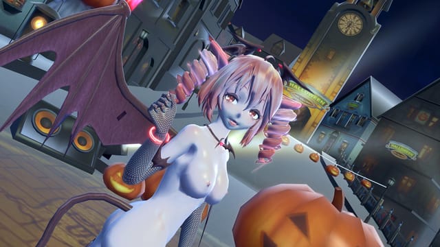 Sex &amp; Dance - Vocaloid - Happy Halloween CGI Girl Lewd FRAGGY — photo 2