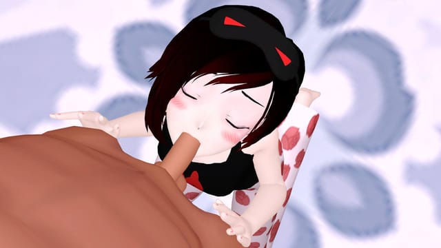 RWBY - Ruby Rose Sucking CGI Girl Lewd FRAGGY — photo 2