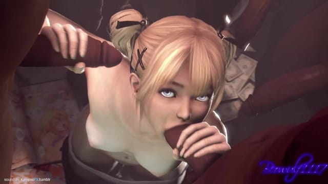 CGI Marie Rose in a group therapy scene with binaural sound, presented in 180 degree VR and 4K resolution by DarkDreams.
